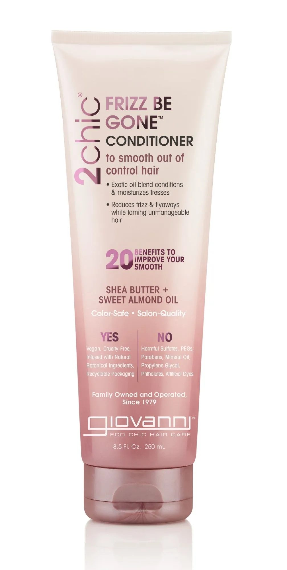 2chic Frizz Be Gone Shea Butter & Sweet Almond Oil Conditioner