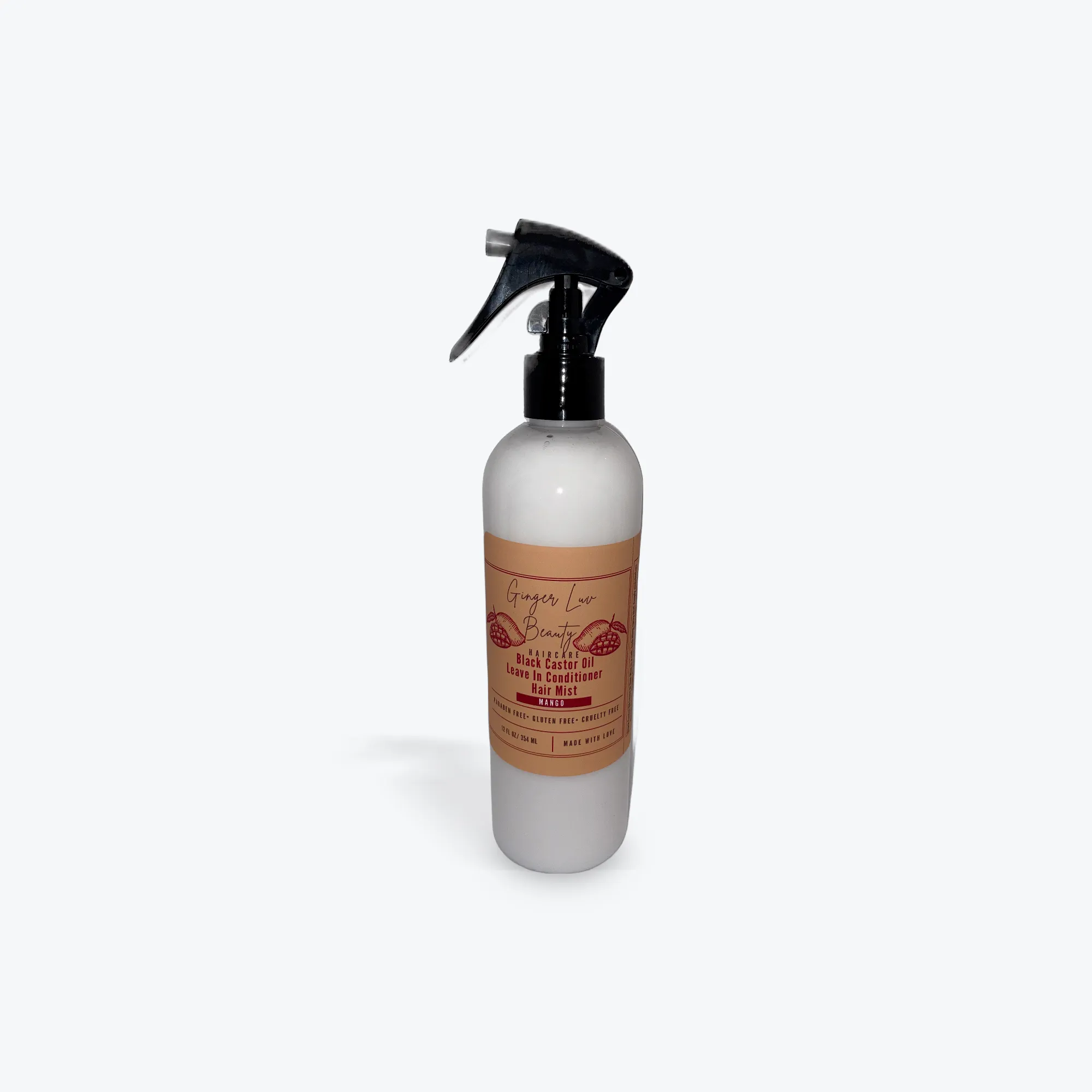 Black Castor Oil Mango Leave In Hair Mist