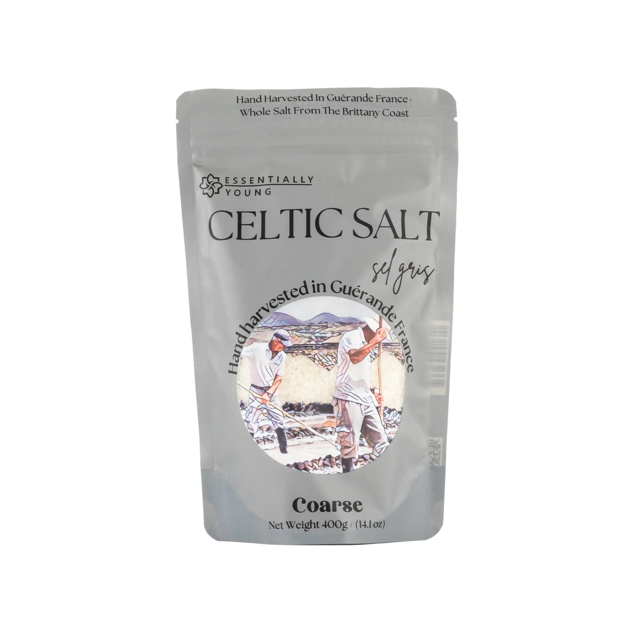 CELTIC SEA SALT 400g (Exclusive importers from Guerande France)