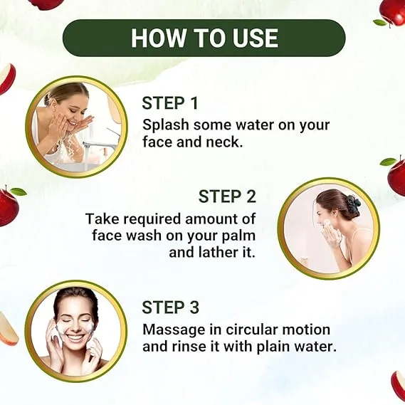 Elibliss Apple Face Wash