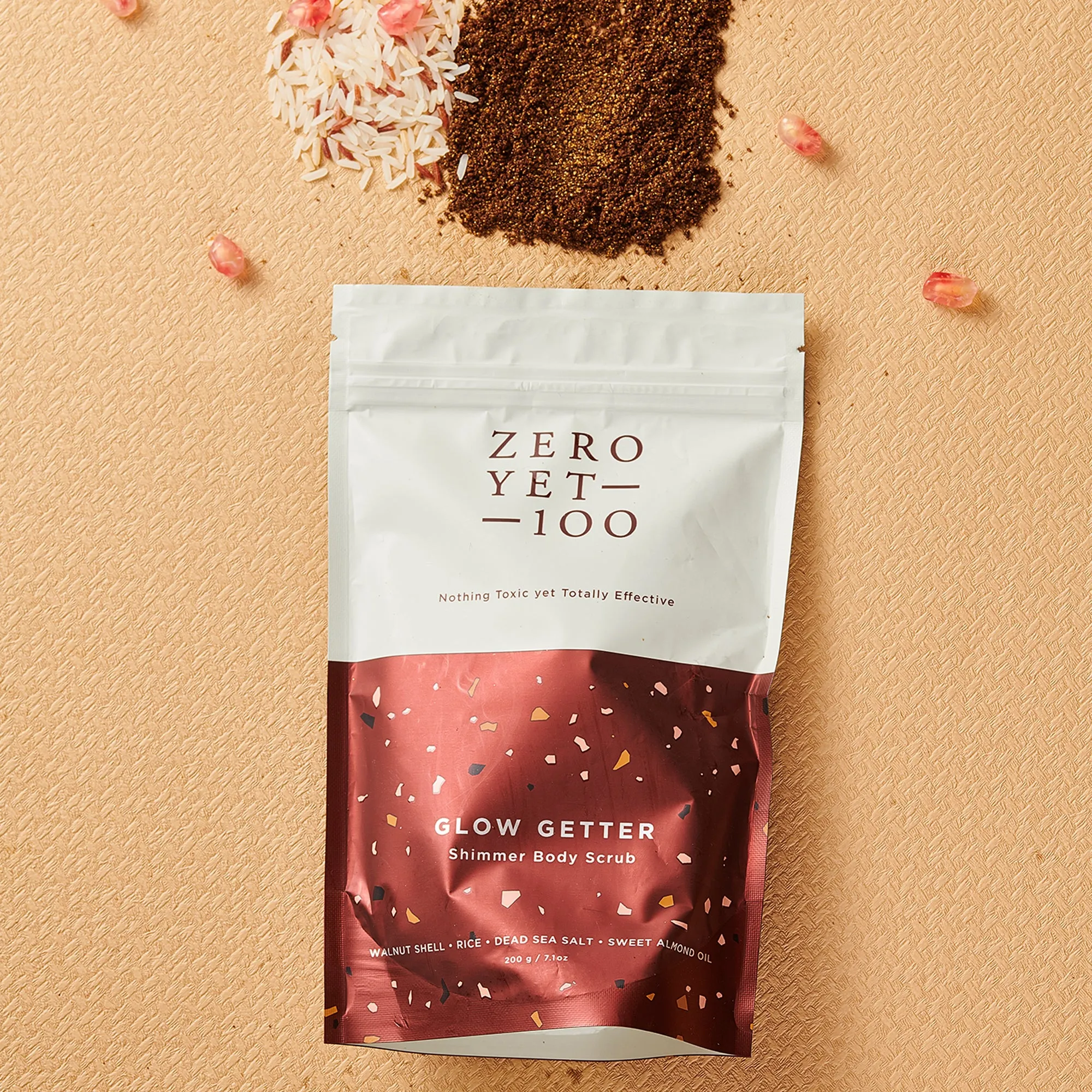 Glow Getter Body Scrub – 200gm and 20gm