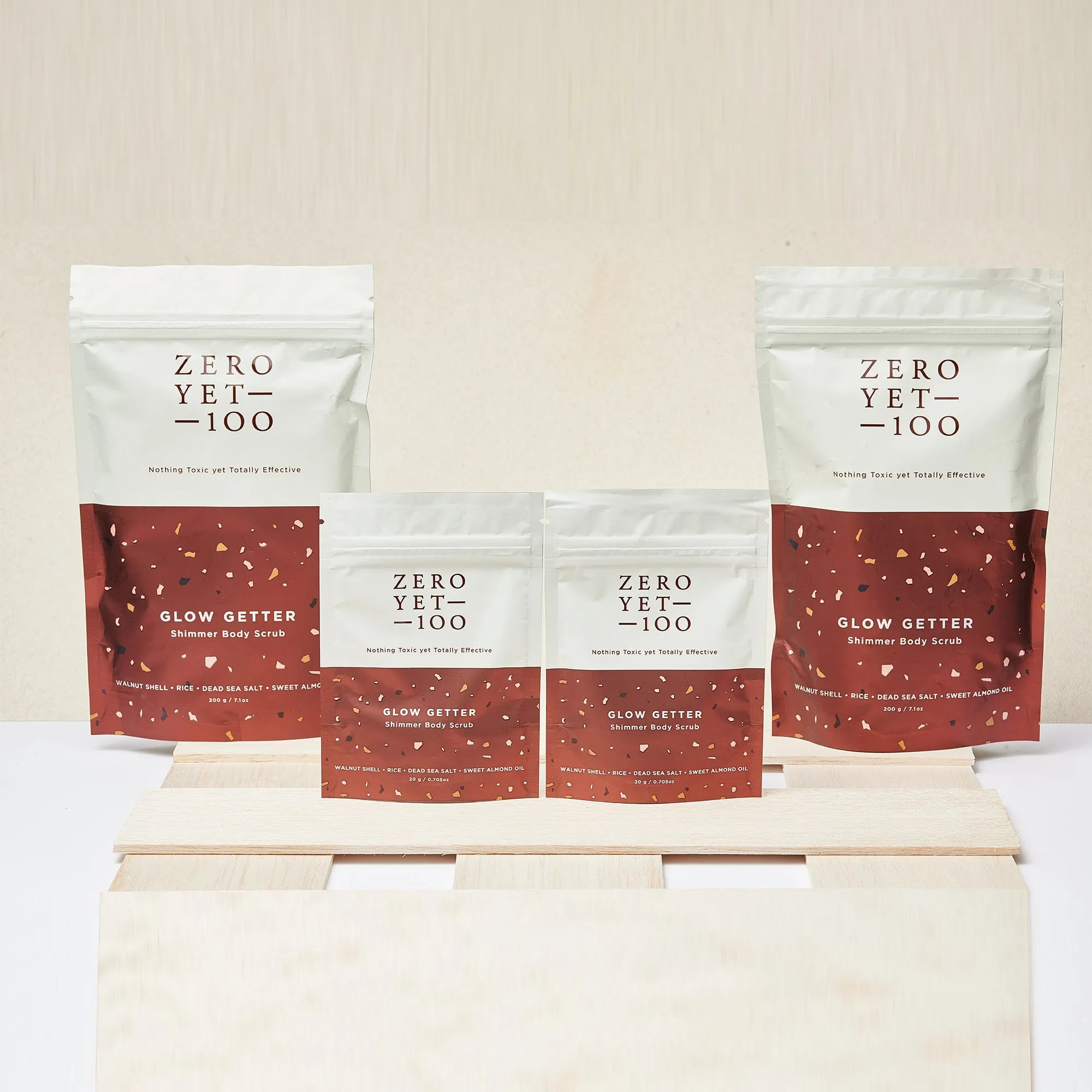 Glow Getter Body Scrub – 200gm and 20gm