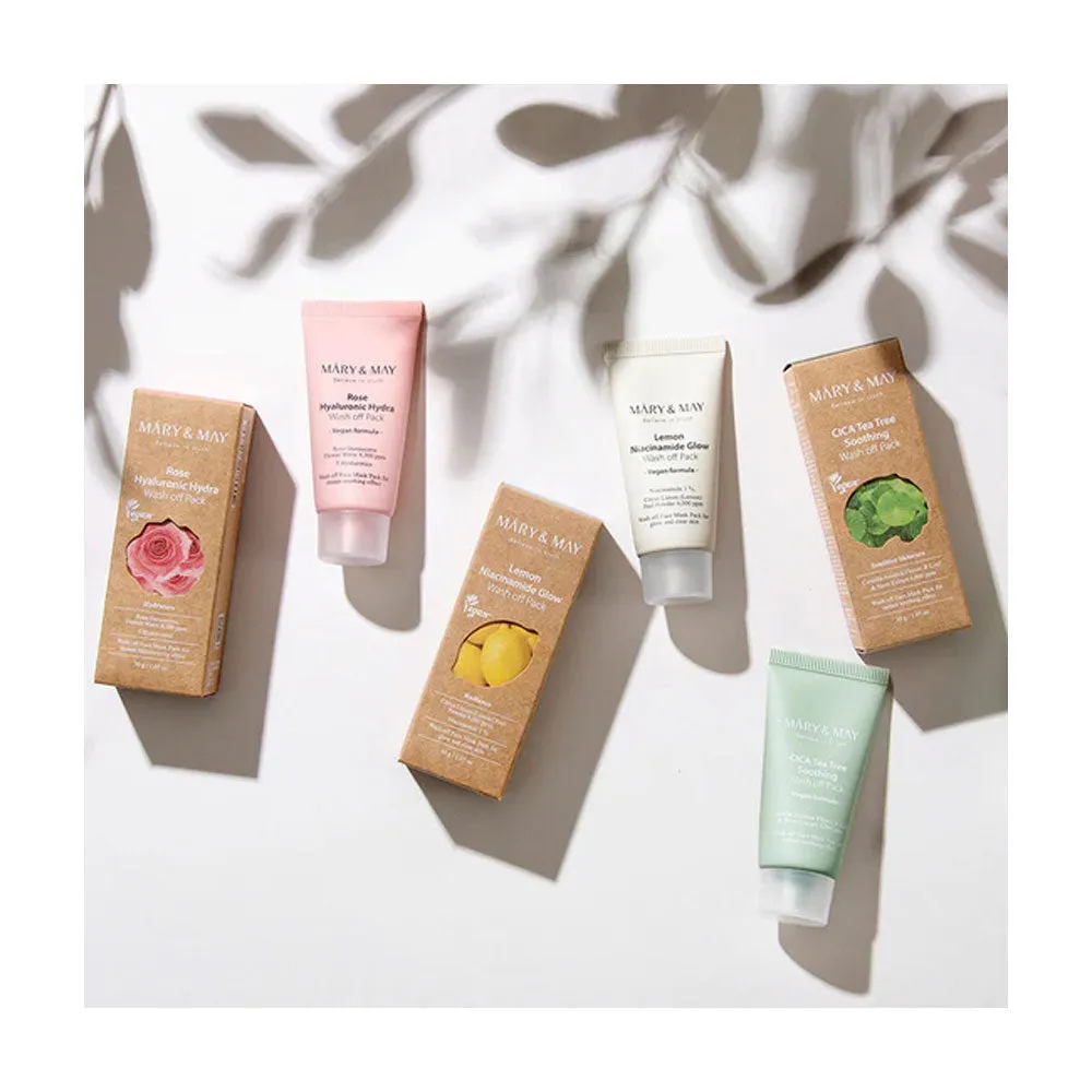 Lemon Niacinamide Glow Wash Off Mask Pack 30g