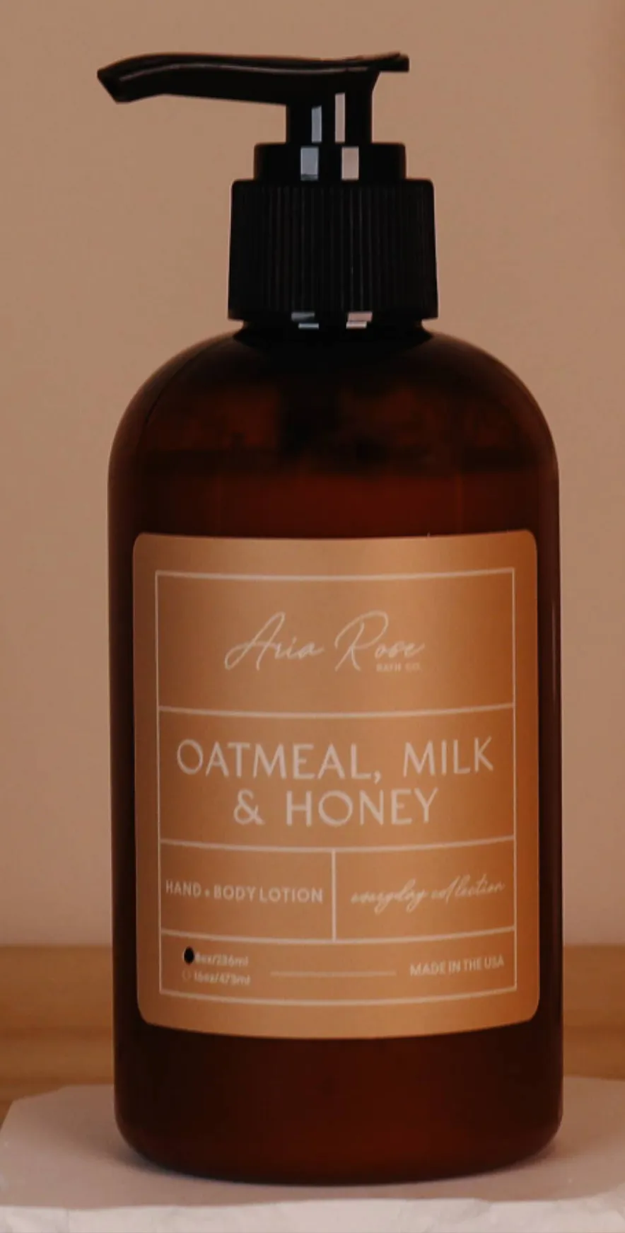 Oatmeal, Milk, & Honey Hand   Body Lotion: 8oz