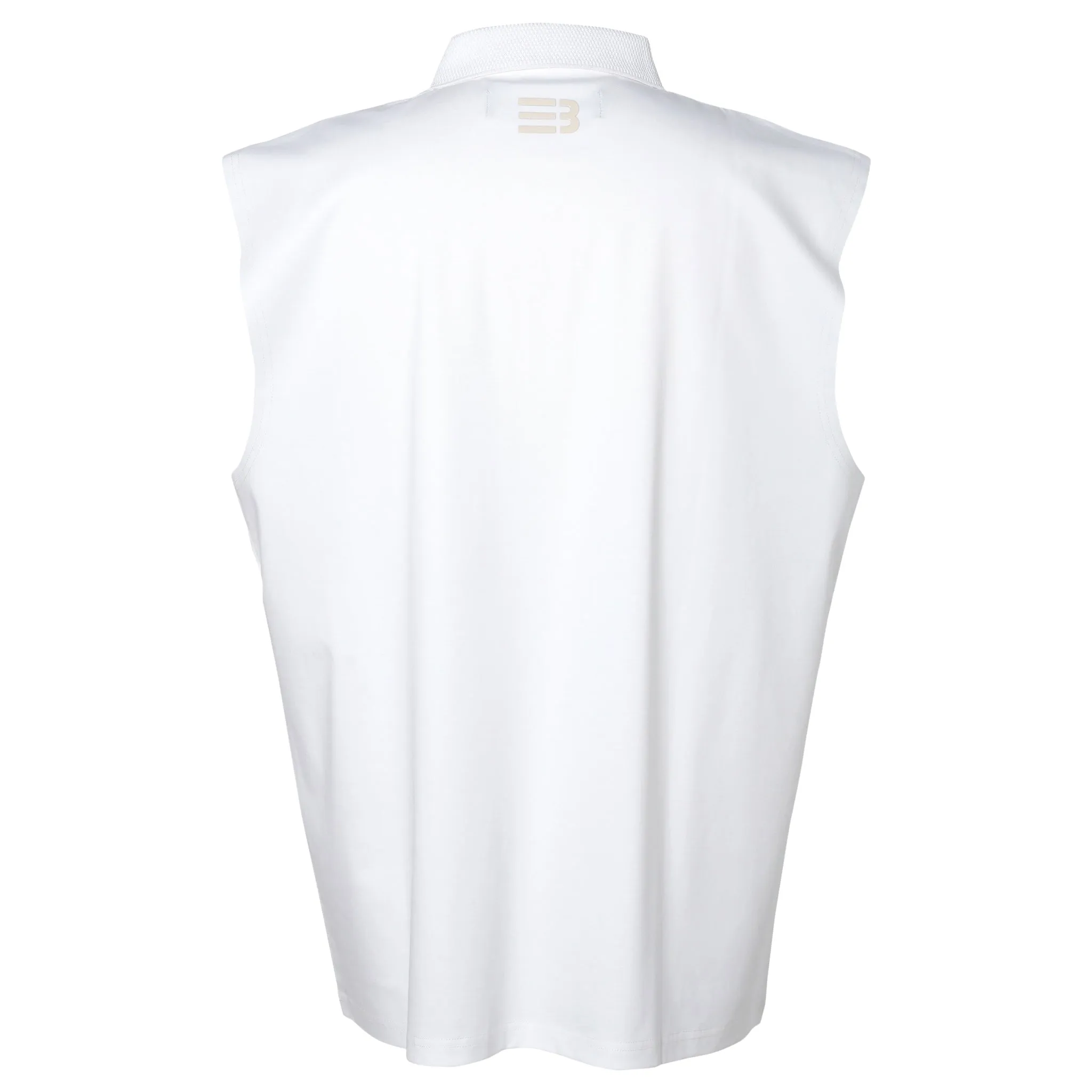 RICHARD MUSCLE TANK POLO / SEA SALT WHITE