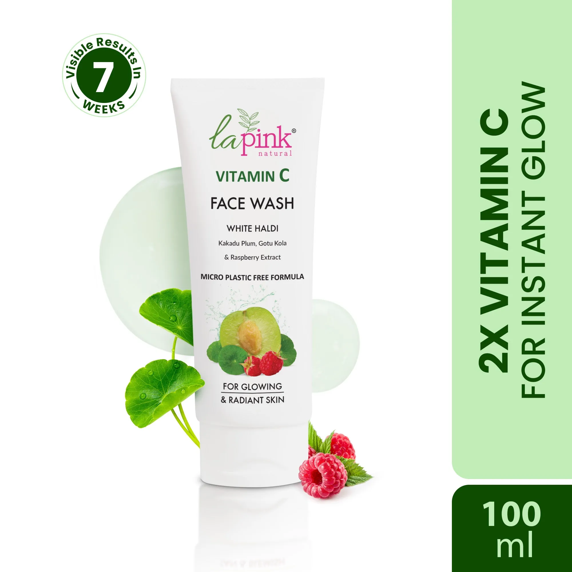 Vitamin C Face Wash with White Haldi for Glowing & Radiant Skin